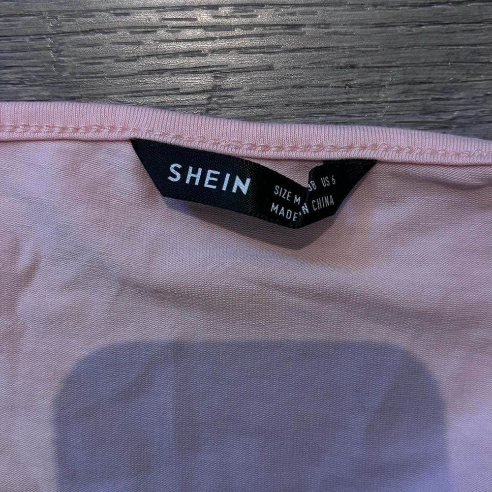 Pink Cropped Tank/Cami - Picture 3 of 4